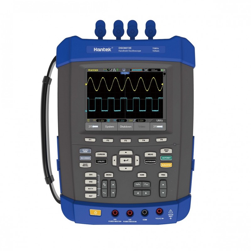 Hantek DSO8152E Osciloscopio Portátil 150MHZ 6 en 1 con Generador de señales Arbitrarias / Funciones Hantek DSO8152E Osciloscopio Portátil 150MHZ 6 en 1 con Generador de señales Arbitrarias / Funciones