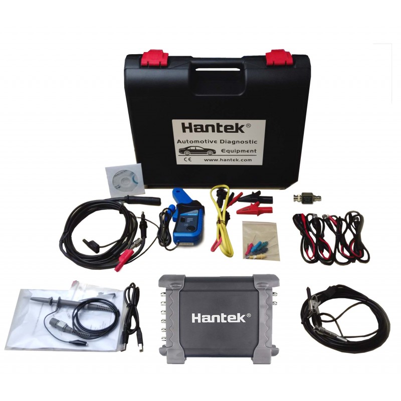 Hantek 1008 Osciloscopio Económico para Automoción / 8 Canales KIT AVANZADO