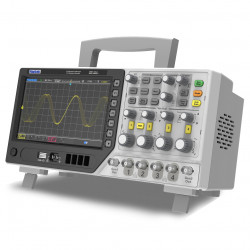 Hantek MPO6104D Osciloscopio de 4 Canales 100Mhz con 2 Generadores AWG y 16 Canales de Analizador Lógico