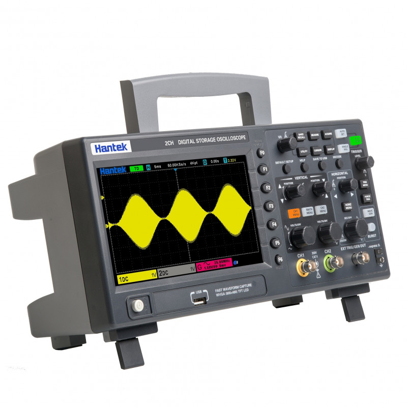 Hantek DSO2C10 Osciloscopio 2 canales 100MHZ