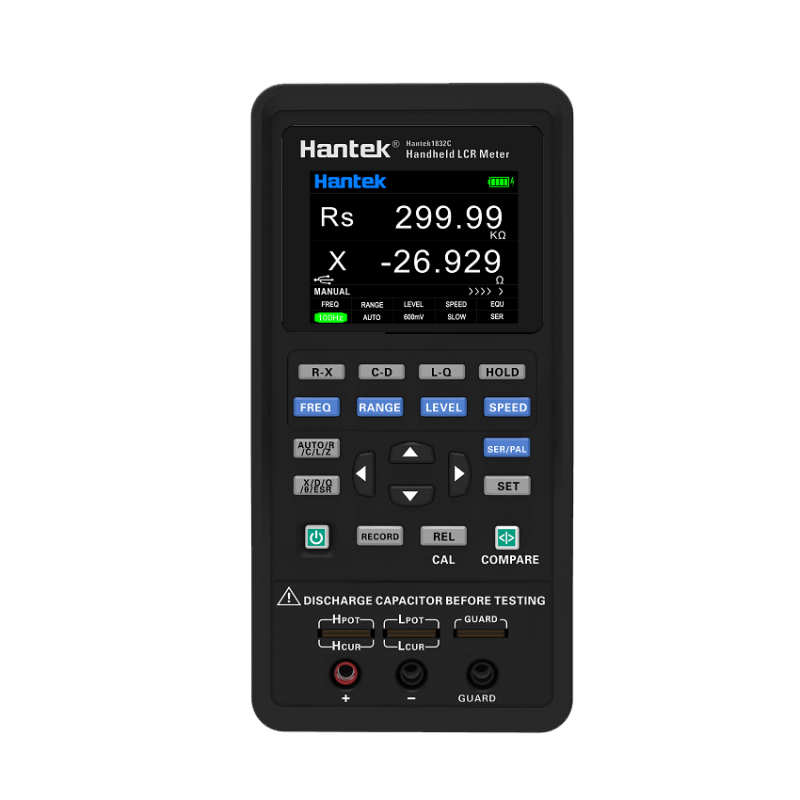 Hantek 1833C Medidor LCR portátil 100Khz