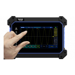 Hantek TO1254D Osciloscopio portátil Táctil 4 Canales / 250MHZ con generador de señales y multimetro