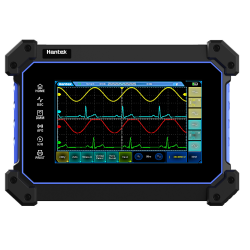 Hantek TO1204D Osciloscopio portátil Táctil 4 Canales / 200MHZ con generador de señales y multimetro