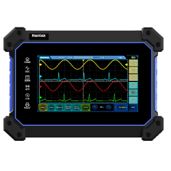 Hantek TO1112D Osciloscopio portátil Táctil 2 Canales / 110MHZ con generador de señales y multimetro