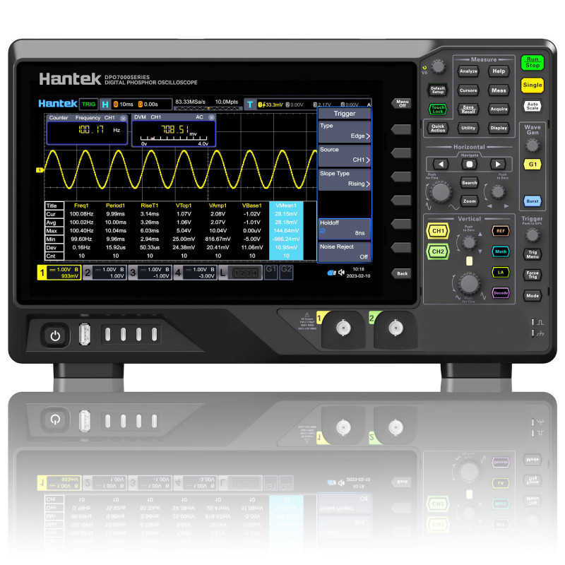 Oscilloscope DPO7502C 2 canaux 500MHZ