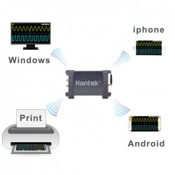 Hantek  iDSO1070A Osciloscopio Inalámbrico 70MHZ